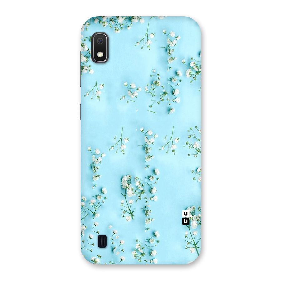 White Lily Design Back Case for Galaxy A10