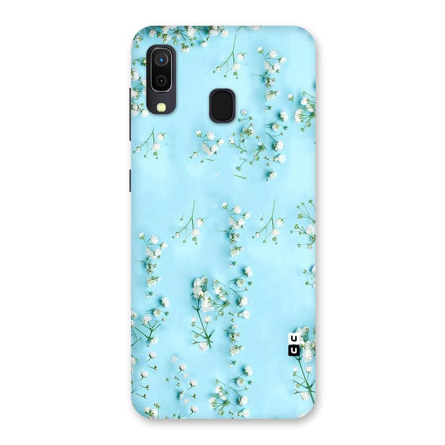 White Lily Design Back Case for Galaxy A30