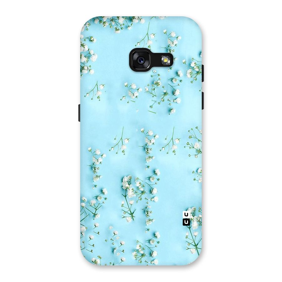White Lily Design Back Case for Galaxy A3 (2017)