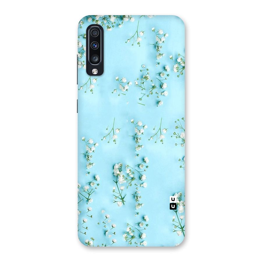 White Lily Design Back Case for Galaxy A70s