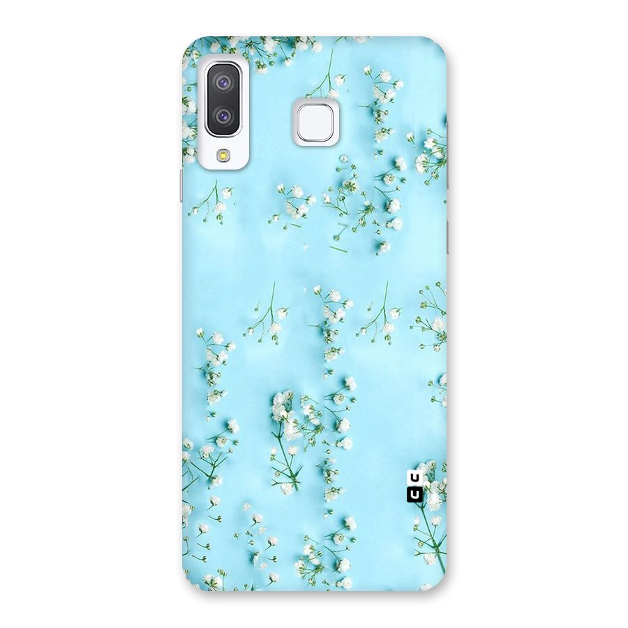 White Lily Design Back Case for Galaxy A8 Star