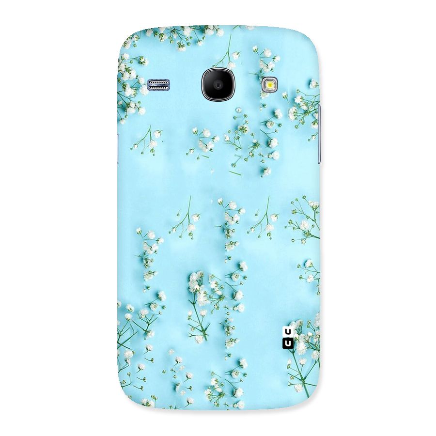 White Lily Design Back Case for Galaxy Core