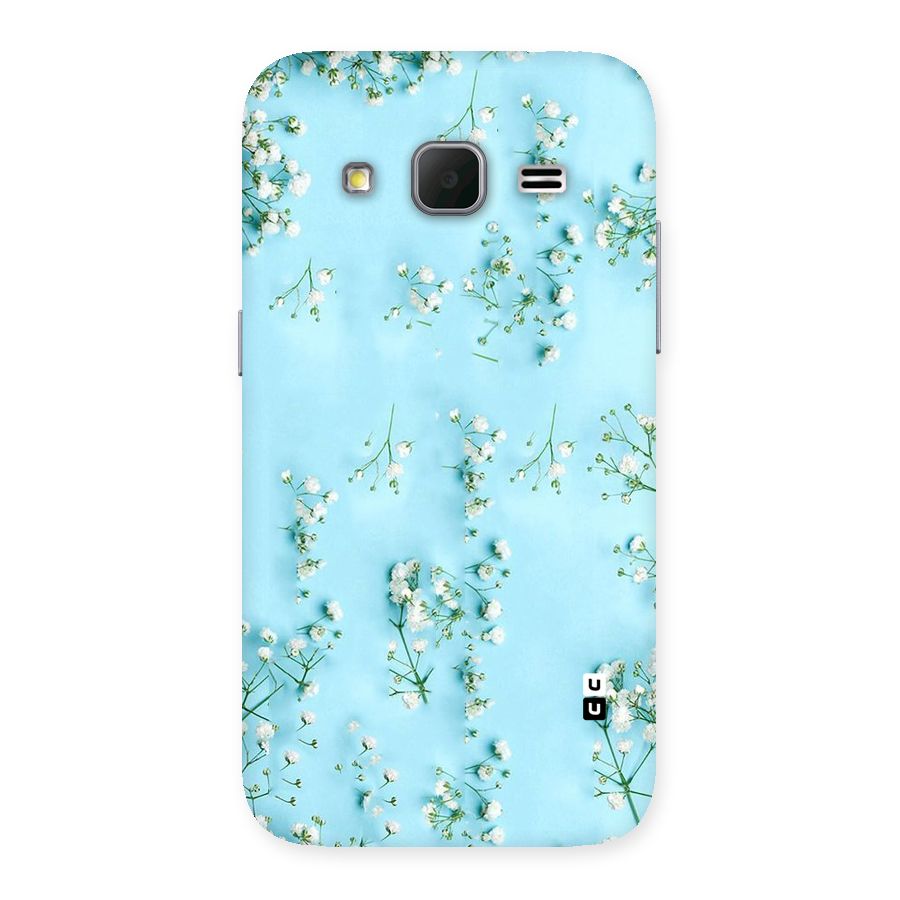 White Lily Design Back Case for Galaxy Core Prime