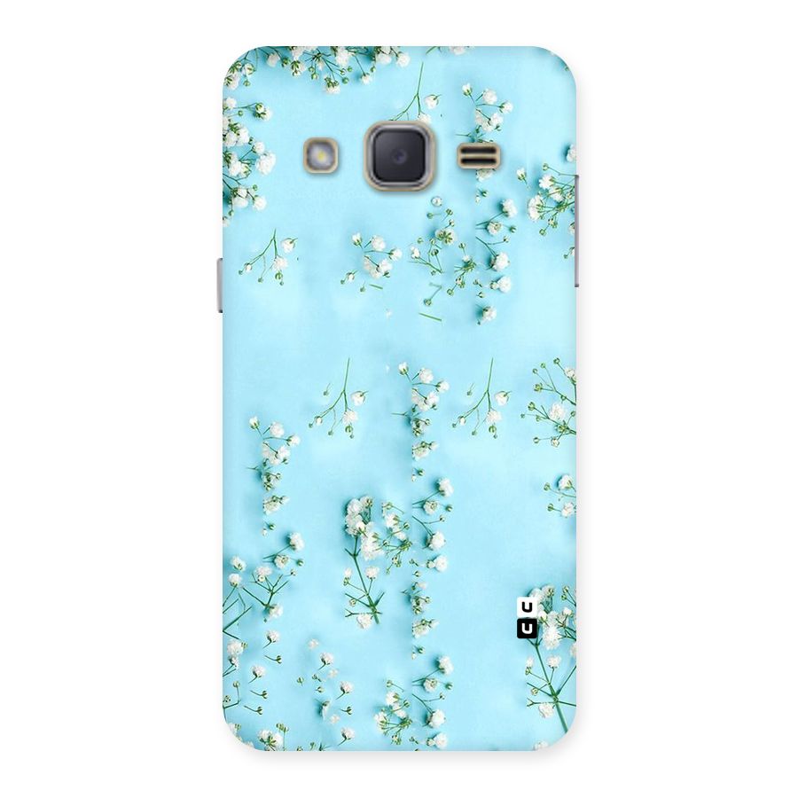 White Lily Design Back Case for Galaxy J2