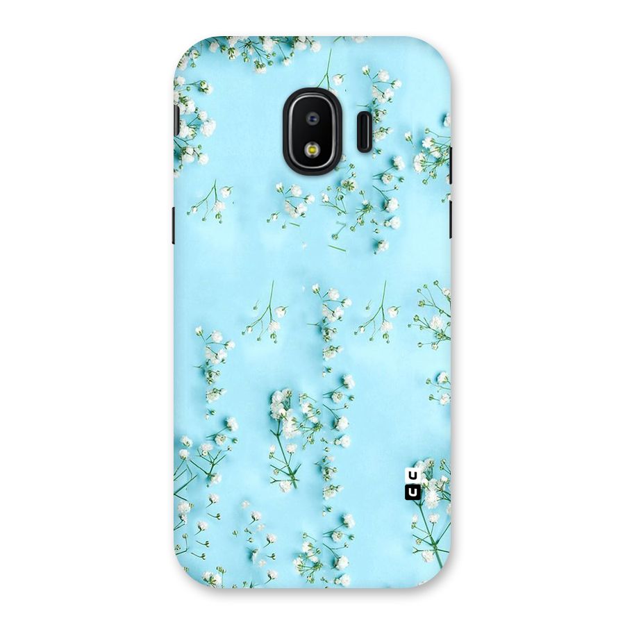 White Lily Design Back Case for Galaxy J2 Pro 2018