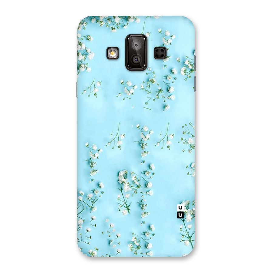 White Lily Design Back Case for Galaxy J7 Duo