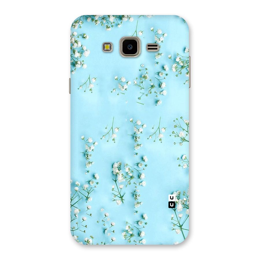 White Lily Design Back Case for Galaxy J7 Nxt