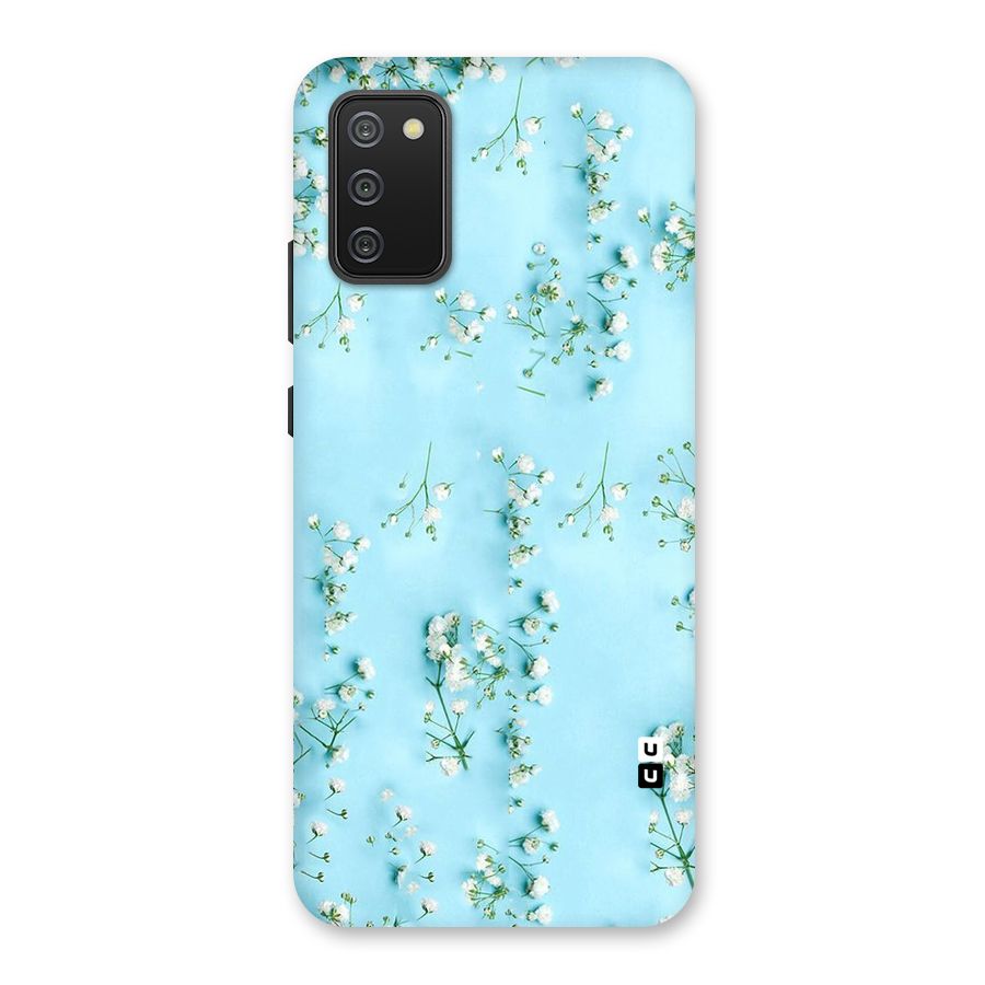 White Lily Design Back Case for Galaxy M02s