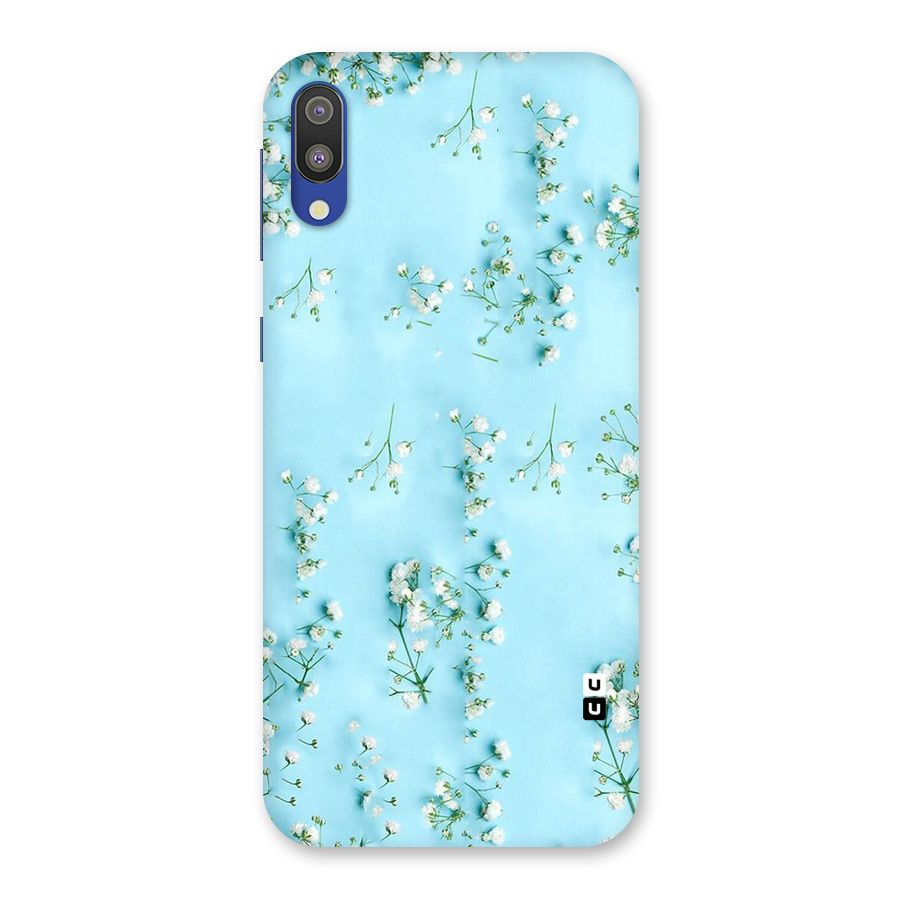 White Lily Design Back Case for Galaxy M10