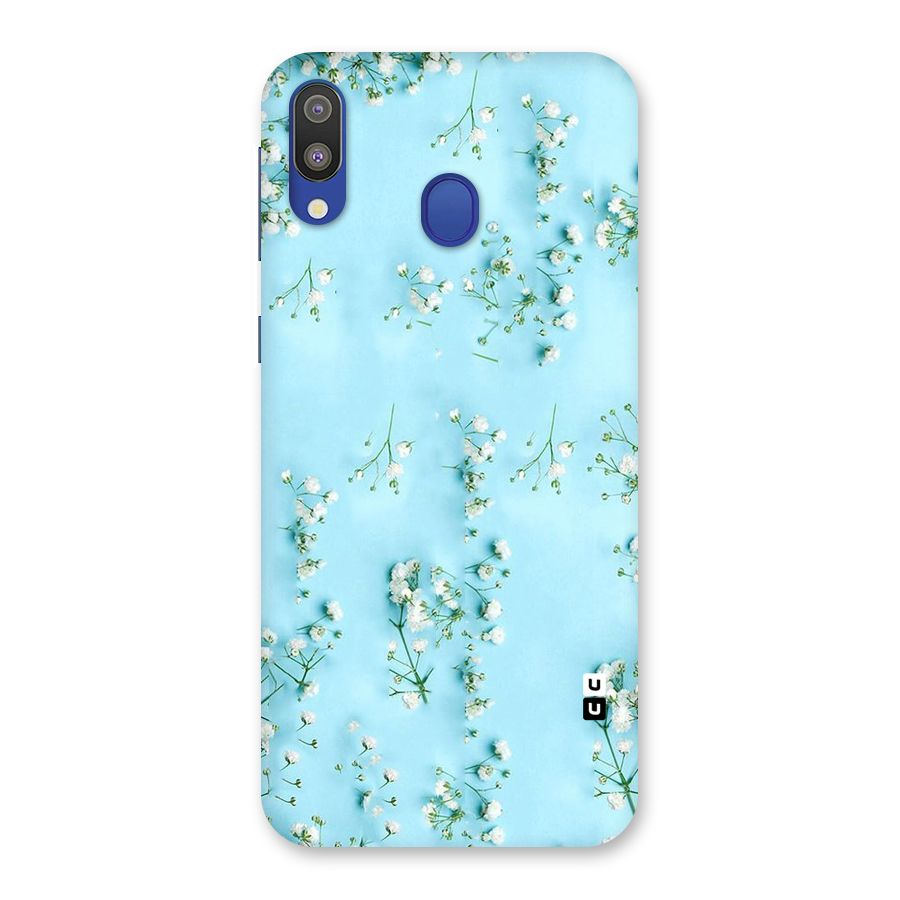 White Lily Design Back Case for Galaxy M20