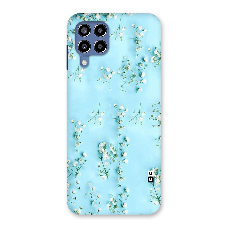 White Lily Design Back Case for Galaxy M53 5G