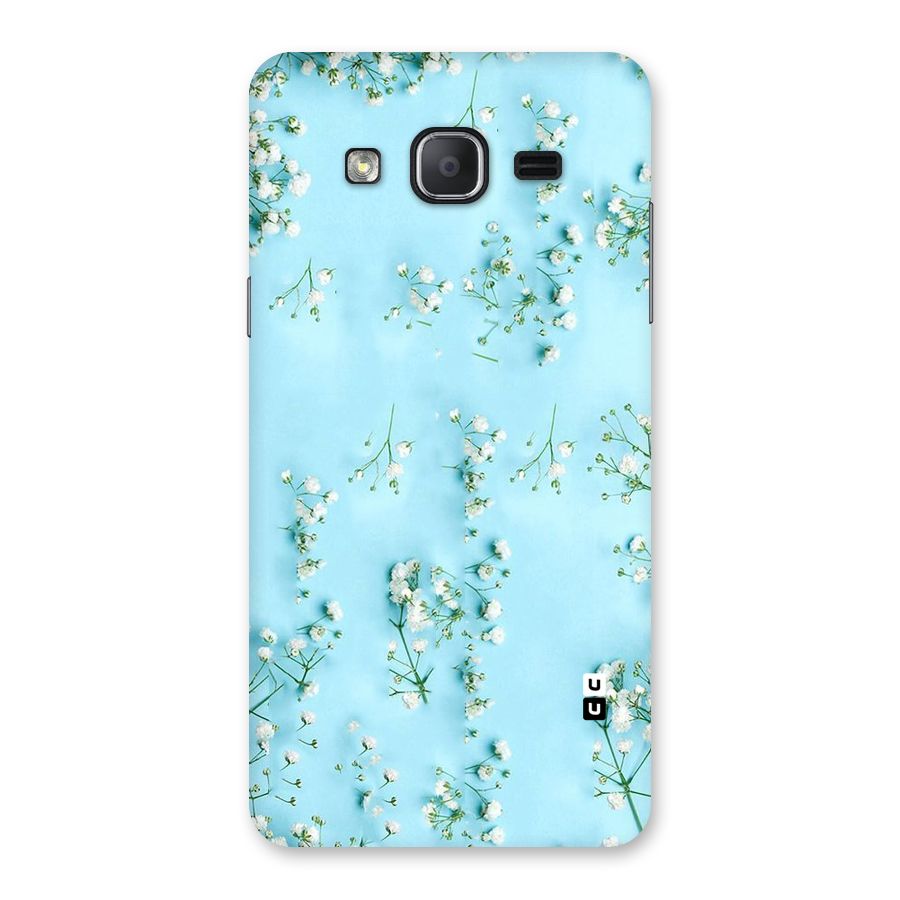 White Lily Design Back Case for Galaxy On7 2015