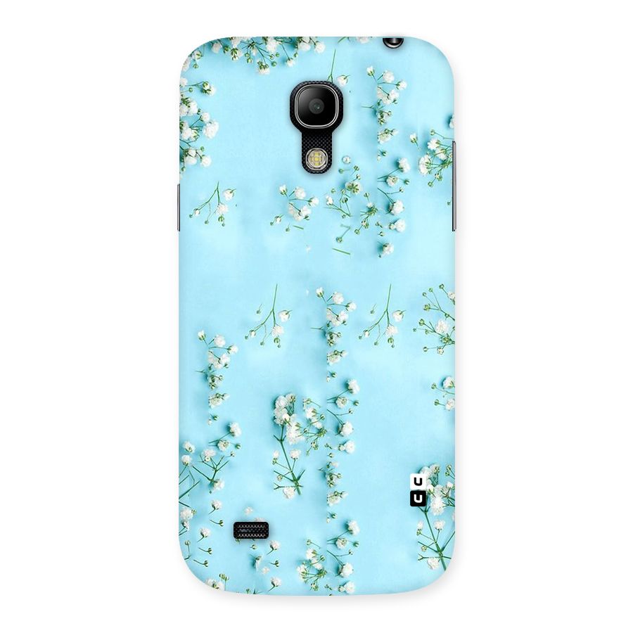 White Lily Design Back Case for Galaxy S4 Mini