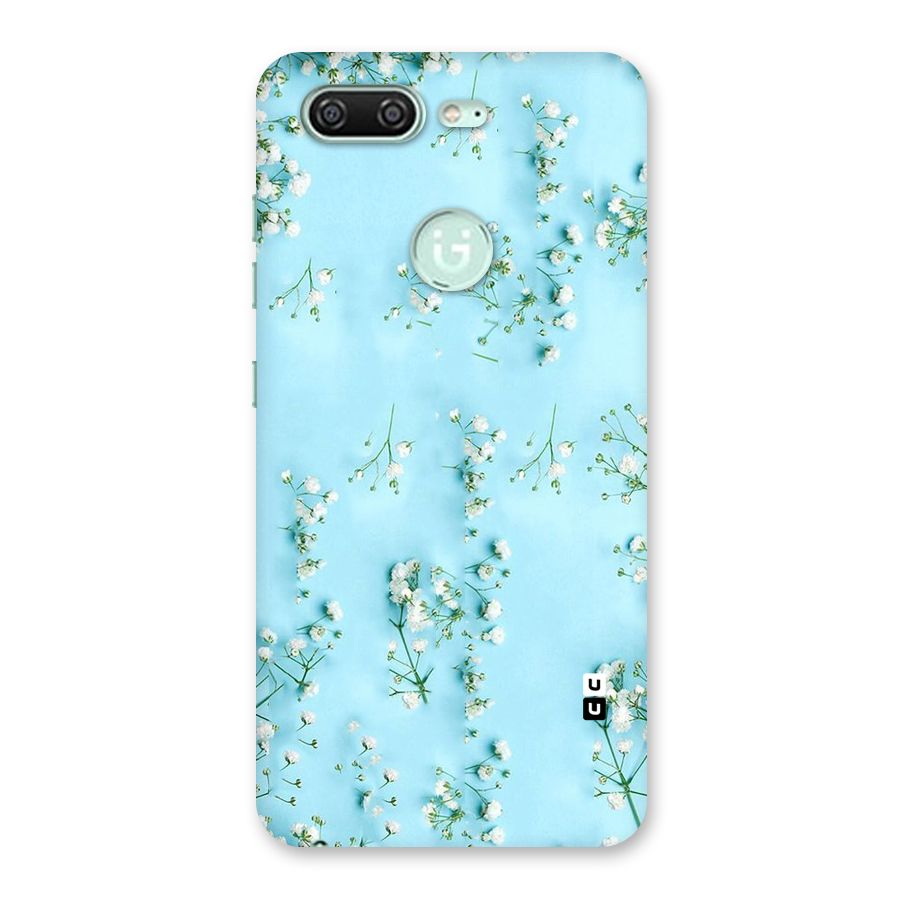 White Lily Design Back Case for Gionee S10
