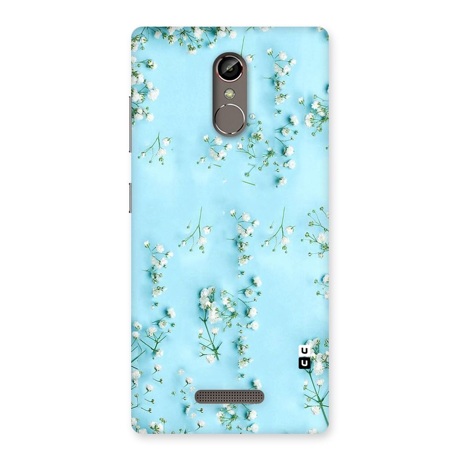 White Lily Design Back Case for Gionee S6s