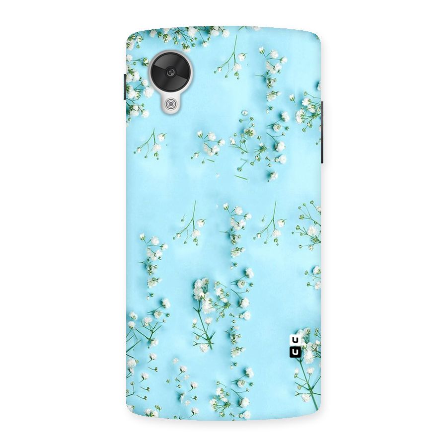 White Lily Design Back Case for Google Nexsus 5