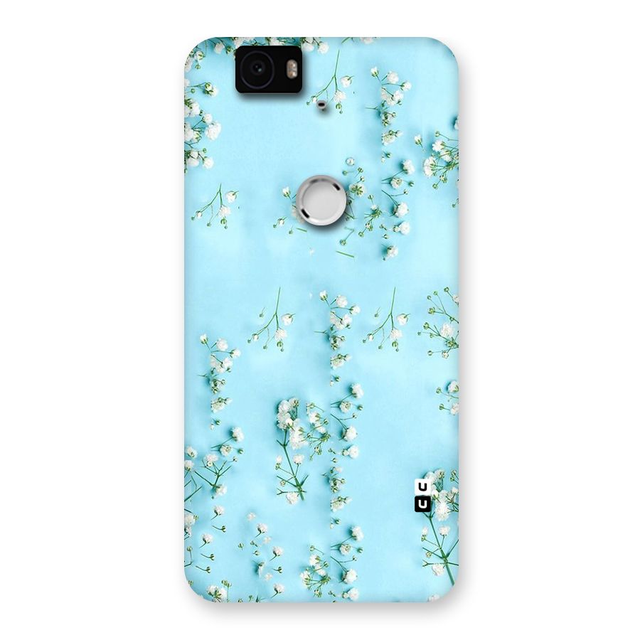 White Lily Design Back Case for Google Nexus-6P