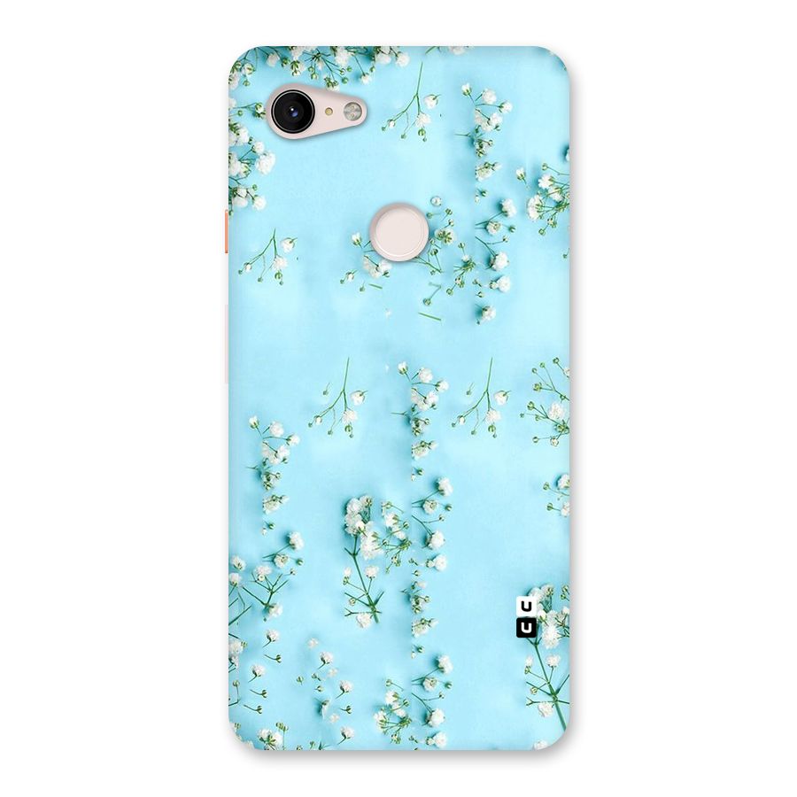 White Lily Design Back Case for Google Pixel 3 XL