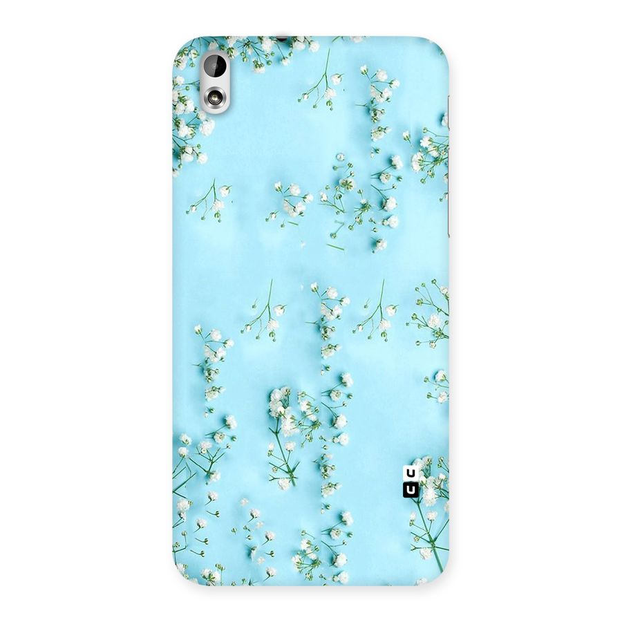 White Lily Design Back Case for HTC Desire 816g