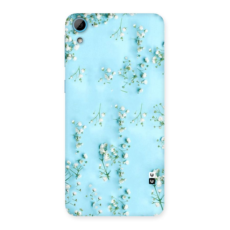 White Lily Design Back Case for HTC Desire 826