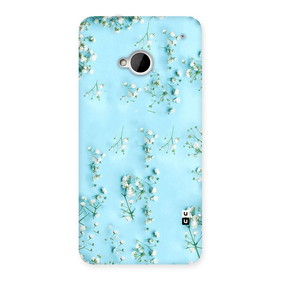 White Lily Design Back Case for HTC One M7