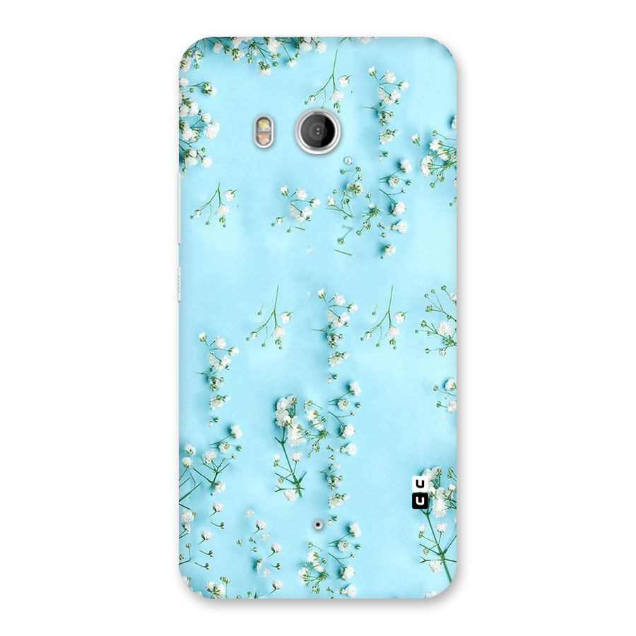 White Lily Design Back Case for HTC U11
