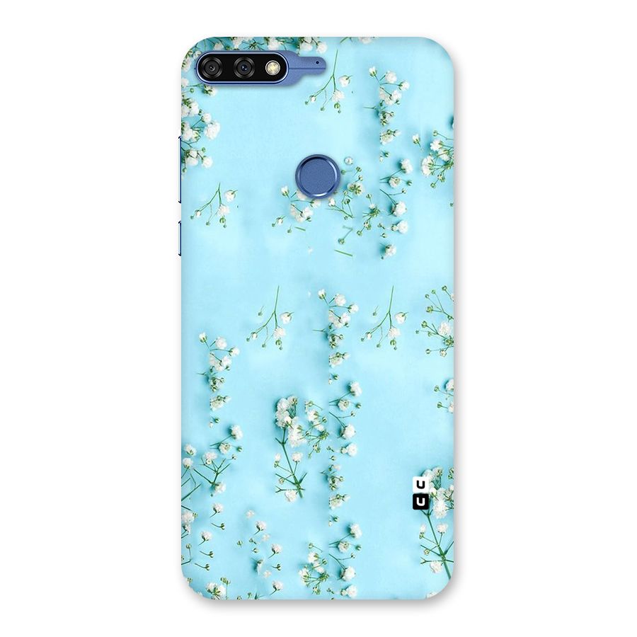 White Lily Design Back Case for Honor 7C