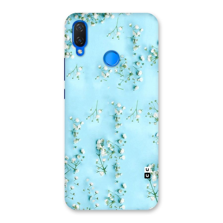 White Lily Design Back Case for Huawei P Smart+
