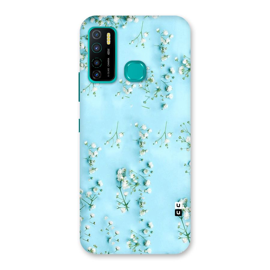 White Lily Design Back Case for Infinix Hot 9 Pro