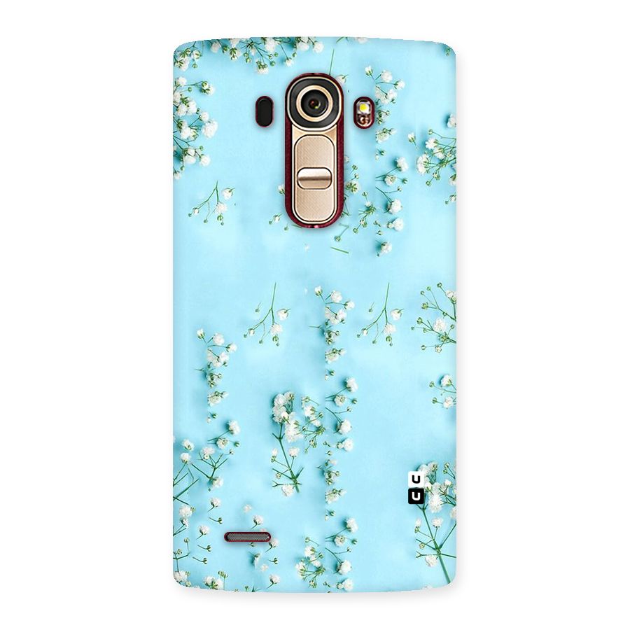 White Lily Design Back Case for LG G4