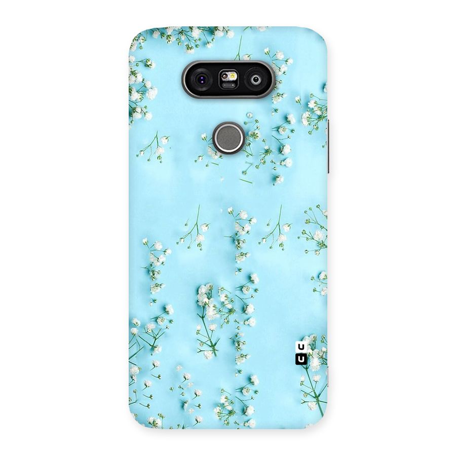 White Lily Design Back Case for LG G5