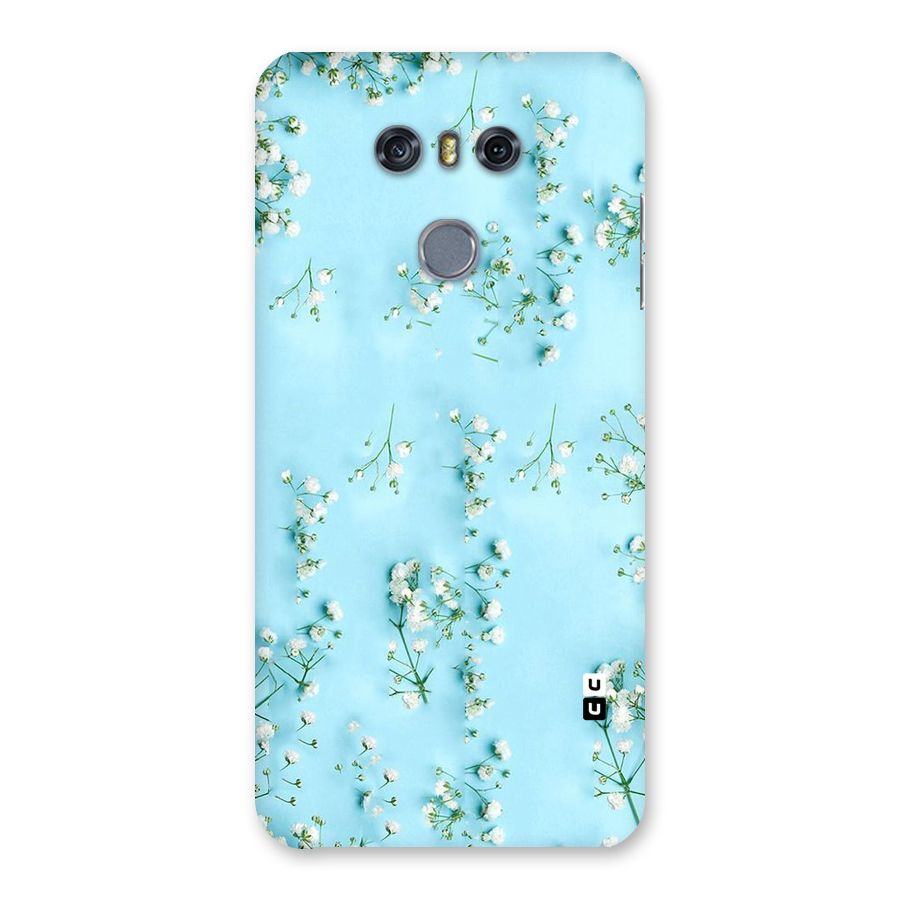 White Lily Design Back Case for LG G6