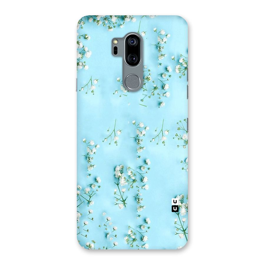 White Lily Design Back Case for LG G7