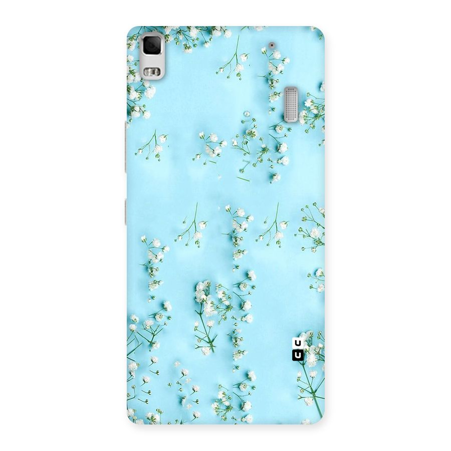 White Lily Design Back Case for Lenovo K3 Note