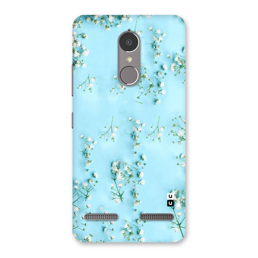 White Lily Design Back Case for Lenovo K6