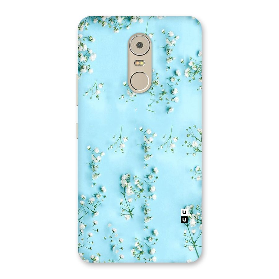 White Lily Design Back Case for Lenovo K6 Note