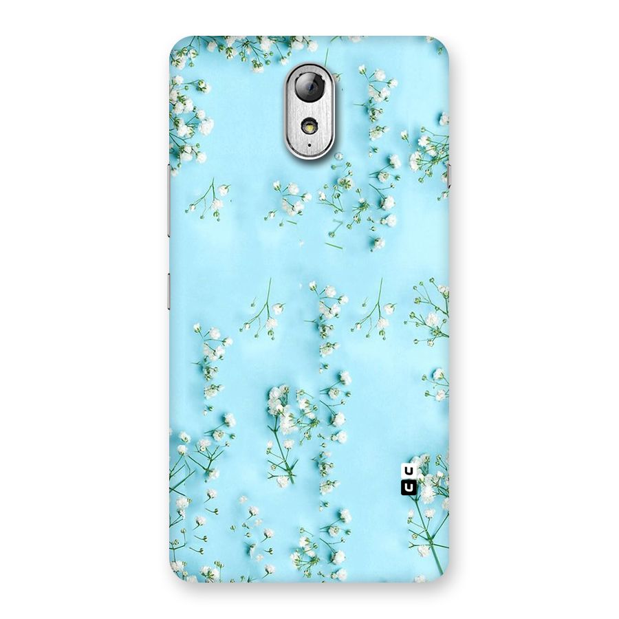 White Lily Design Back Case for Lenovo Vibe P1M