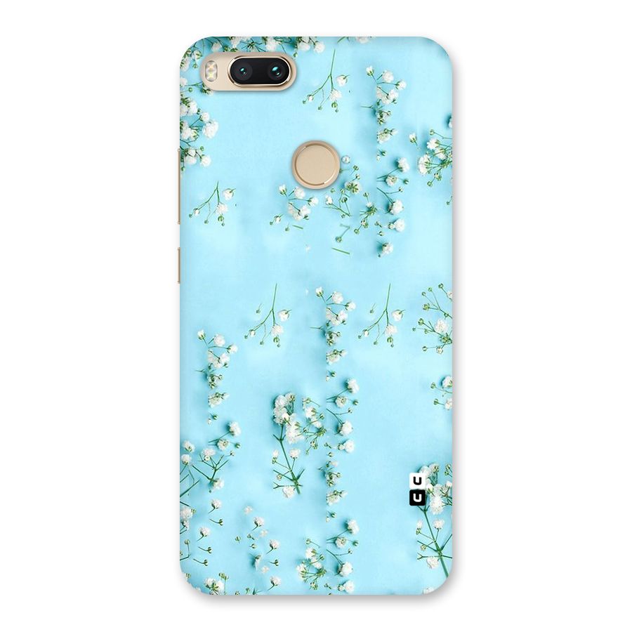 White Lily Design Back Case for Mi A1