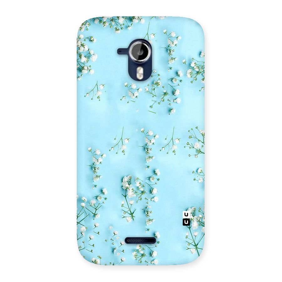 White Lily Design Back Case for Micromax Canvas Magnus A117