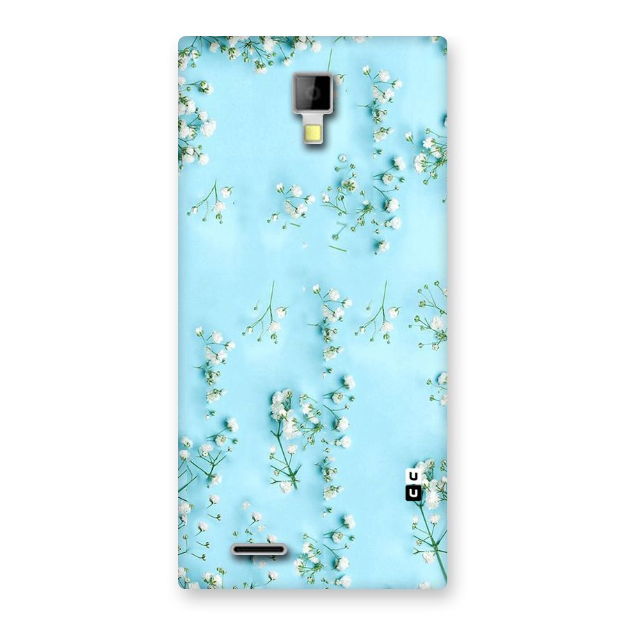 White Lily Design Back Case for Micromax Canvas Xpress A99