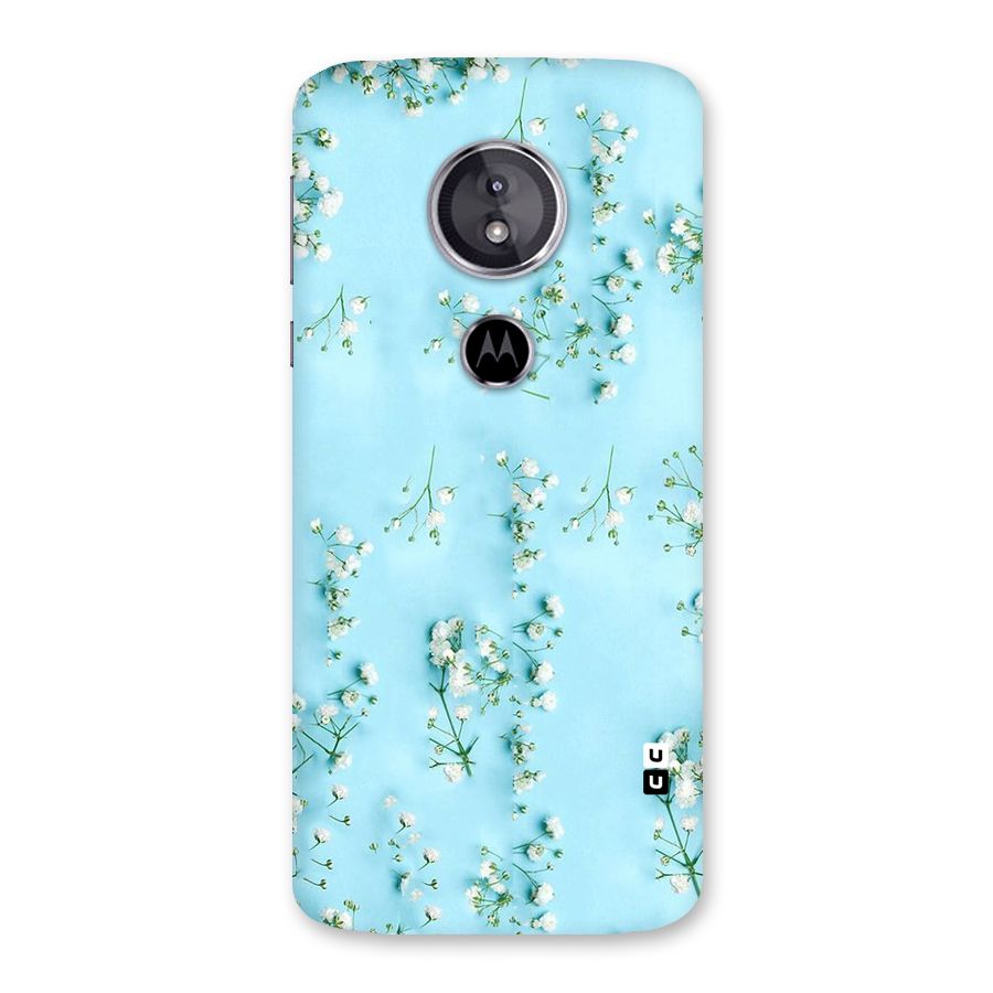 White Lily Design Back Case for Moto E5