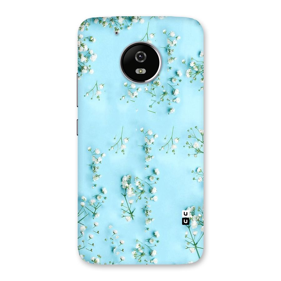White Lily Design Back Case for Moto G5