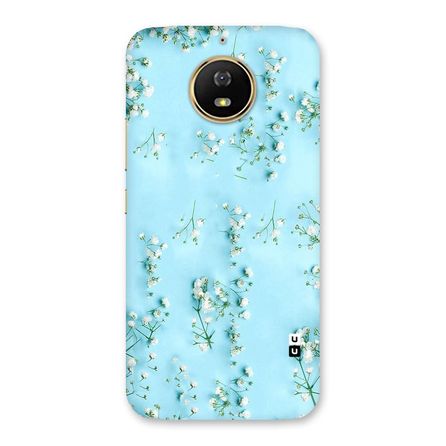 White Lily Design Back Case for Moto G5s