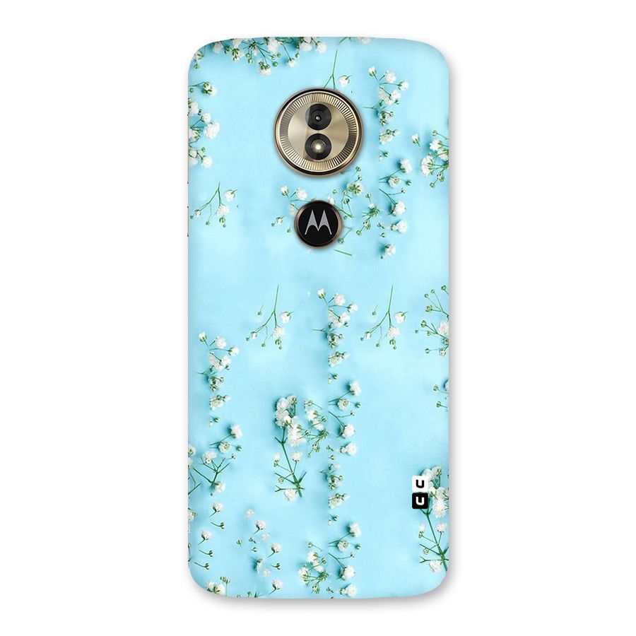White Lily Design Back Case for Moto G6 Play