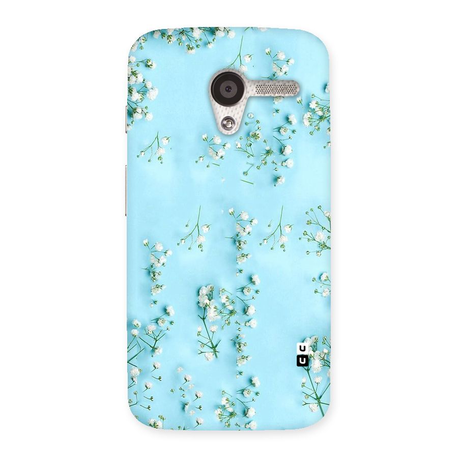 White Lily Design Back Case for Moto X