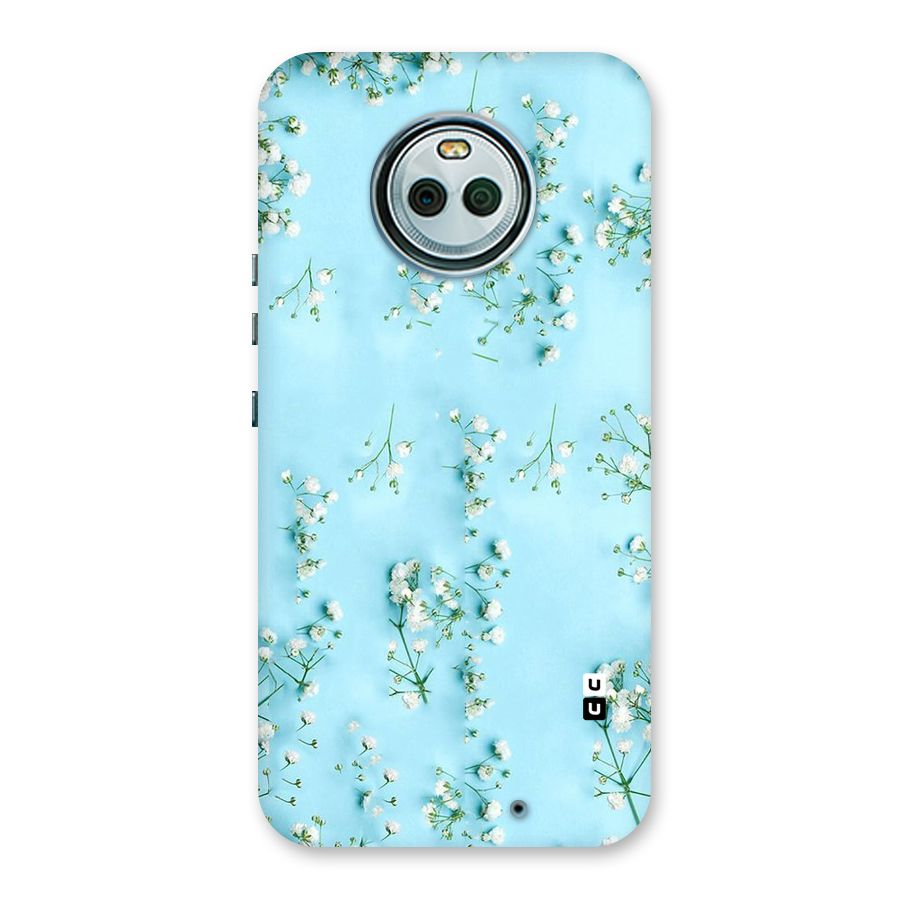 White Lily Design Back Case for Moto X4