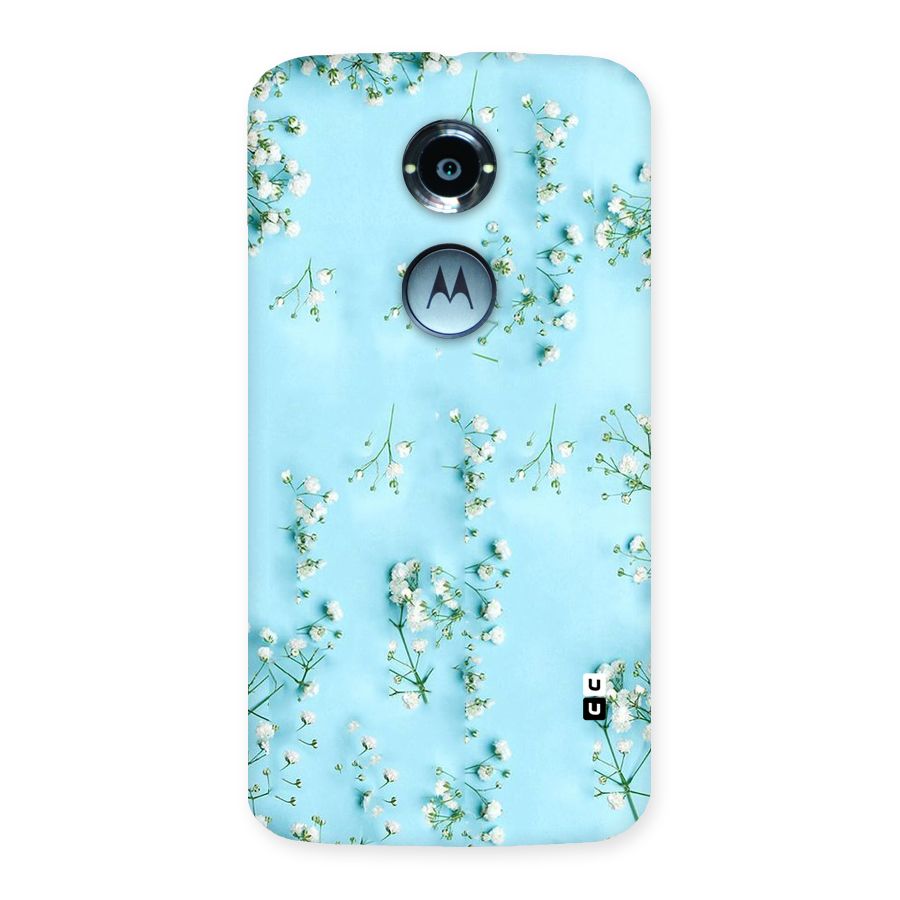 White Lily Design Back Case for Moto X 2nd Gen