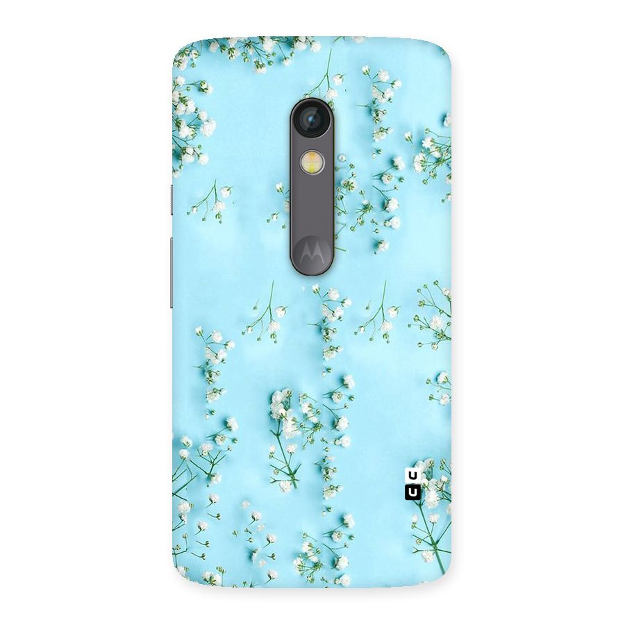 White Lily Design Back Case for Moto X Play