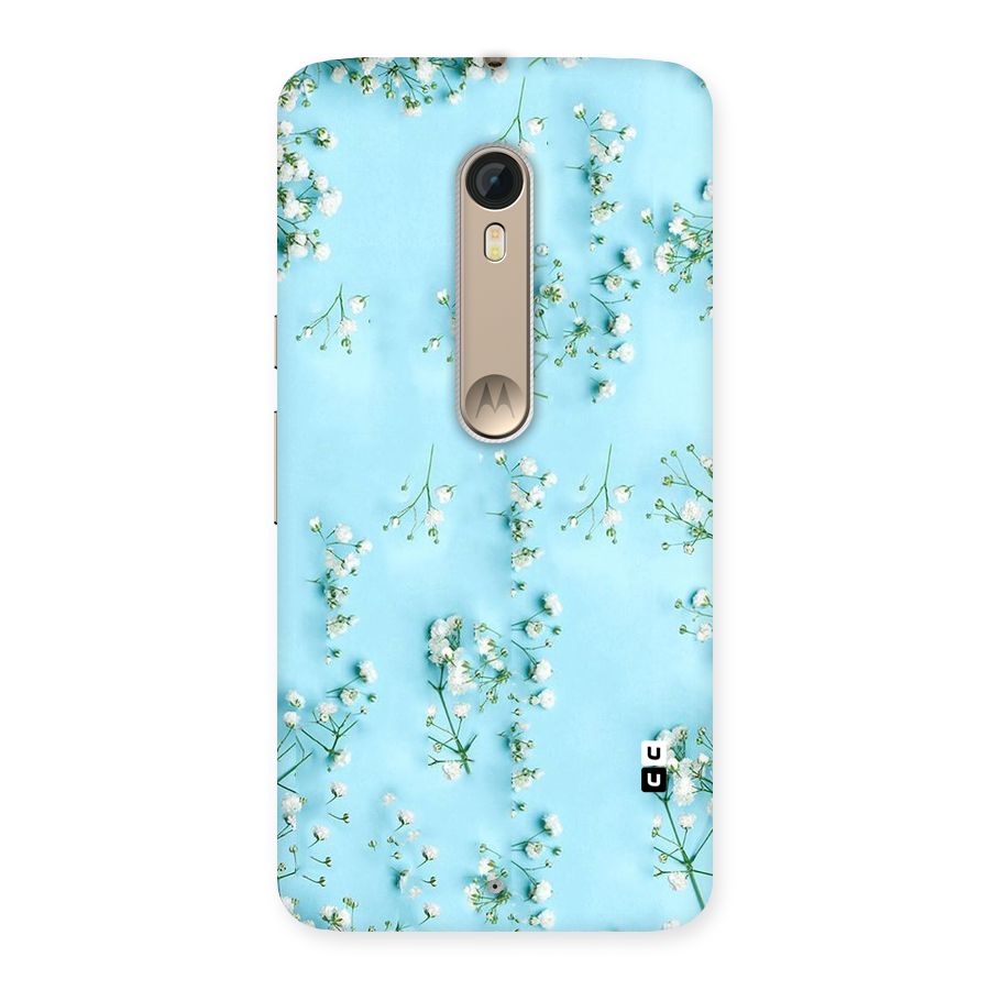 White Lily Design Back Case for Motorola Moto X Style