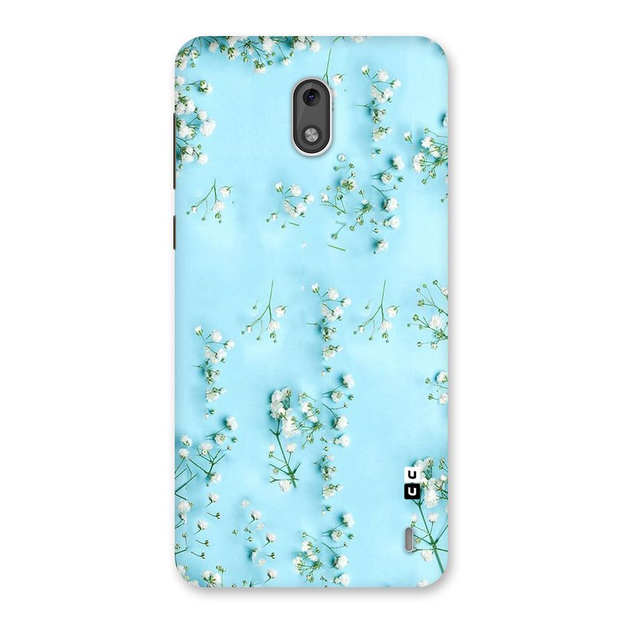 White Lily Design Back Case for Nokia 2